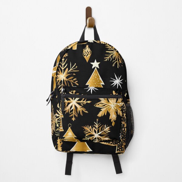 Item preview, Christmas pattern full of golden decoration designed and sold by twisted-dot.