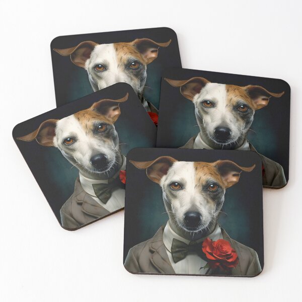 Item preview, Jack Russell als Casanova designed and sold by Pixelartistin.