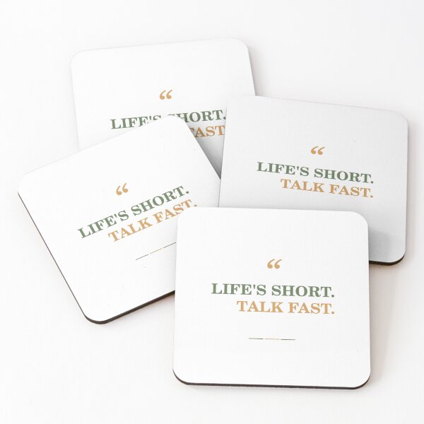 Item preview, Life's short. Talk fast designed and sold by vasileskadesign.