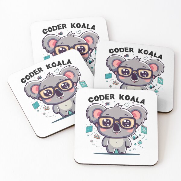 Item preview, Coder Koala designed and sold by tinytwist.