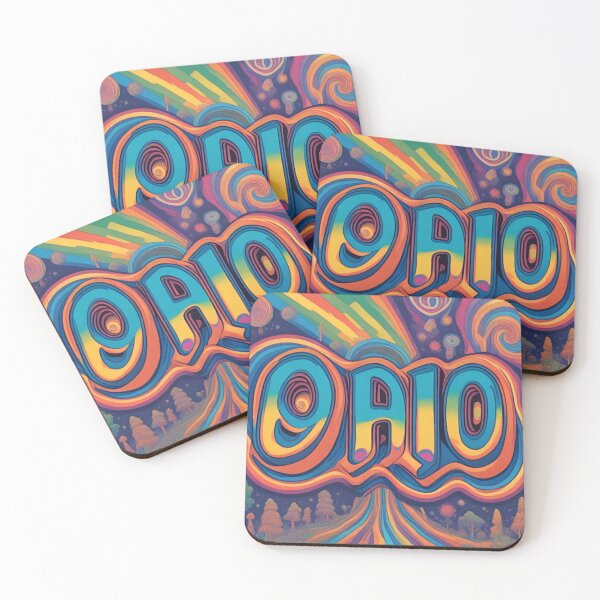 Item preview, Word Ohio Placed On A Colorful Background  designed and sold by Endless-Desire.