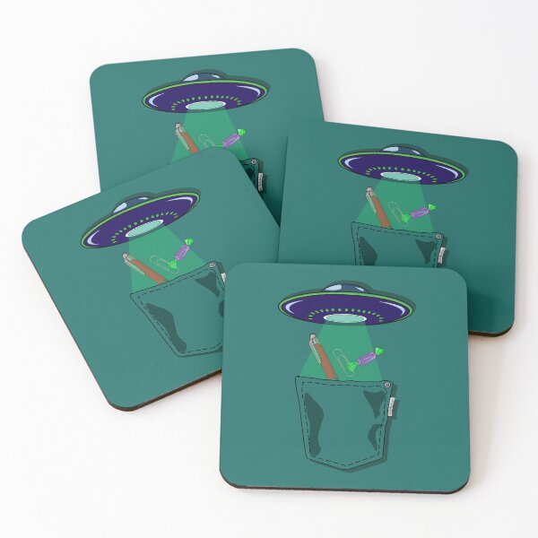 Item preview,  UFO Abduction in My Pocket designed and sold by Fun Funky Designs.
