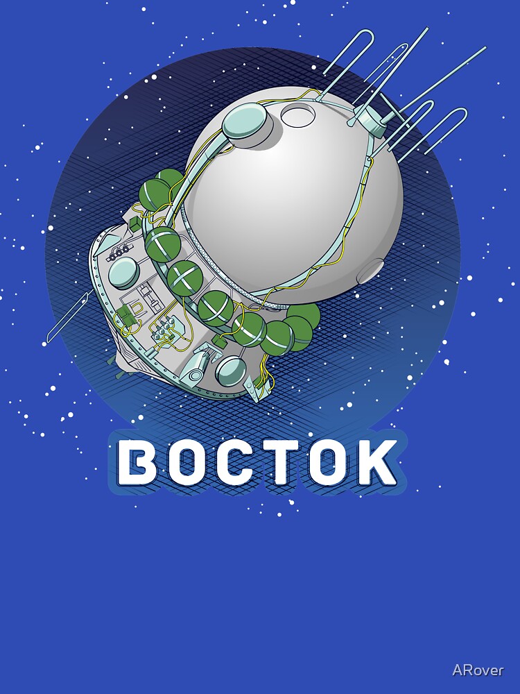 Thumbnail 7 of 7, Classic T-Shirt, Vostok designed and sold by ARover.