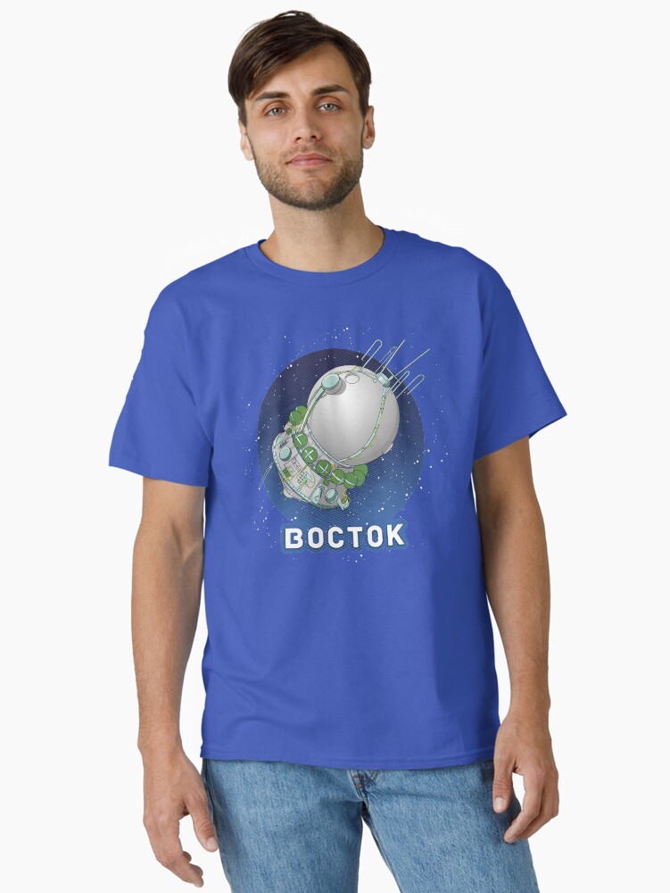 Thumbnail 2 of 7, Classic T-Shirt, Vostok designed and sold by ARover.
