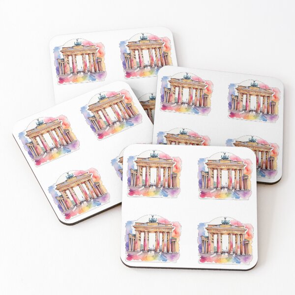Item preview, Brandenburg gate - Germany, Berlin, watercolor designed and sold by desinganddecor.