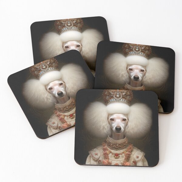 Item preview, Pudel als feine Dame designed and sold by Pixelartistin.