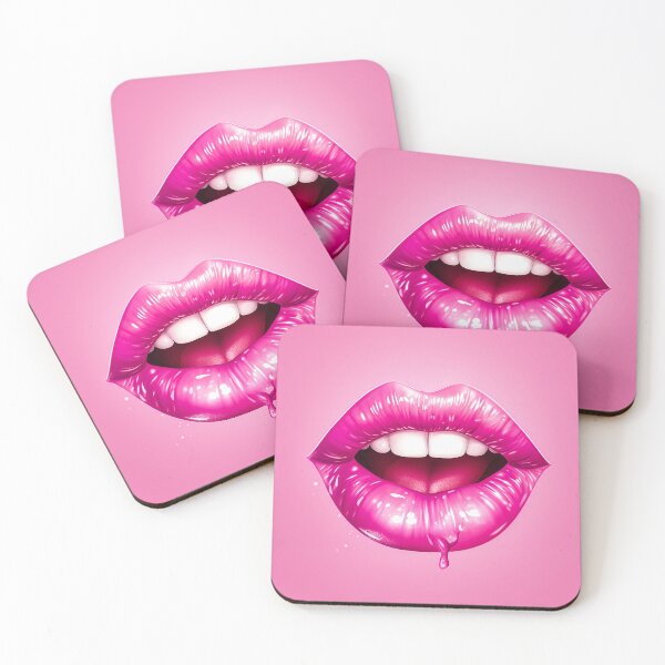 Item preview, Pink Glossy Lips designed and sold by FireFXStudio.