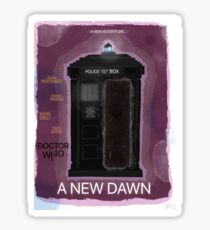 Doctor Who - Welcome to a New Dawn Sticker