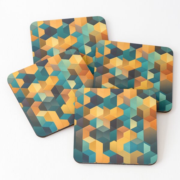 Item preview, Colourful Geometric Pattern designed and sold by taujiart.