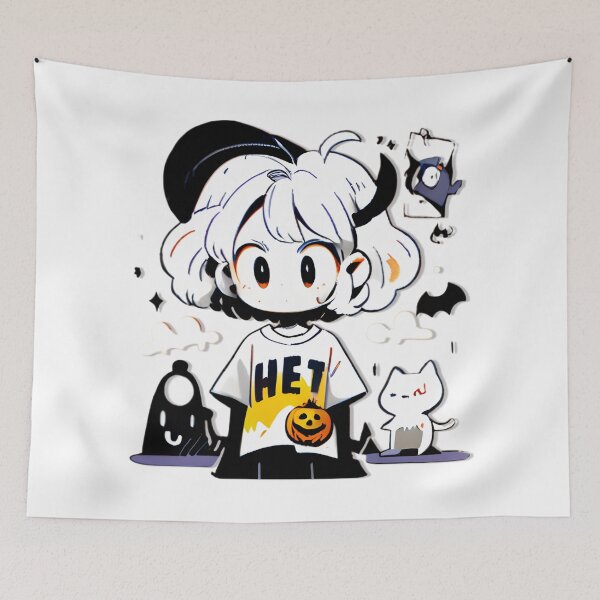 Item preview, Halloween Cute Doodle designed and sold by DigitalBlow.