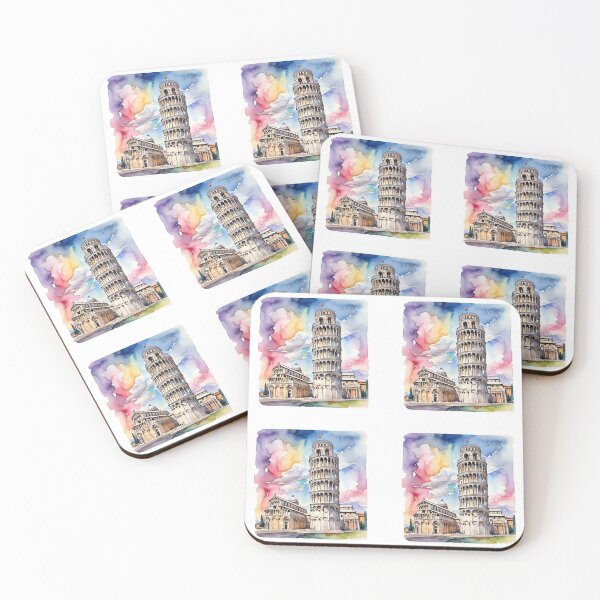 Item preview, Leaning tower of Pisa - Tower of Pisa Italy monuments travel designed and sold by desinganddecor.