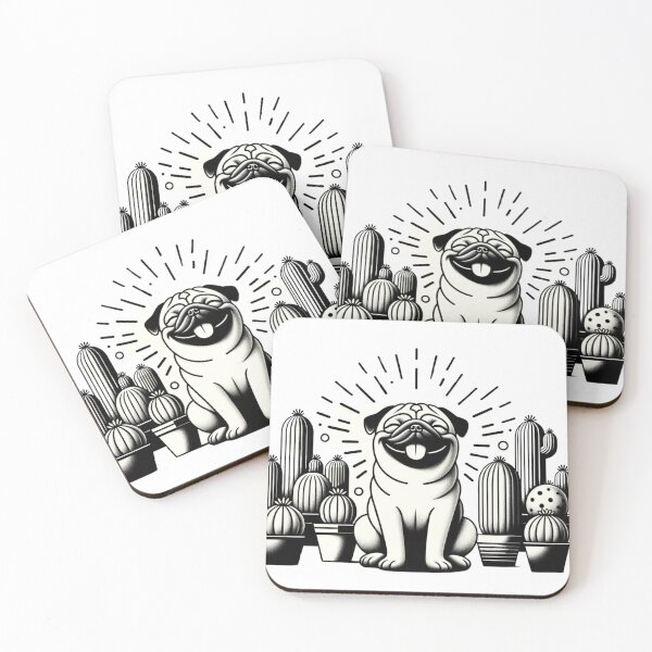 Item preview, Cacti Pug designed and sold by Talorth.