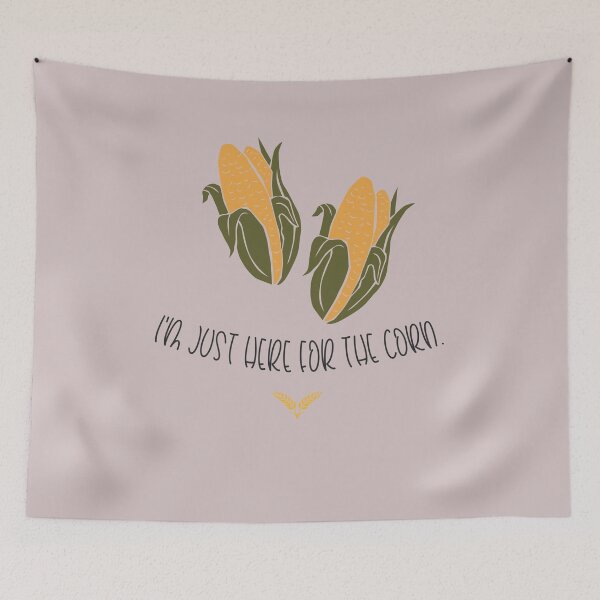 Item preview, im just here for the corn chef  designed and sold by XanderVillage.