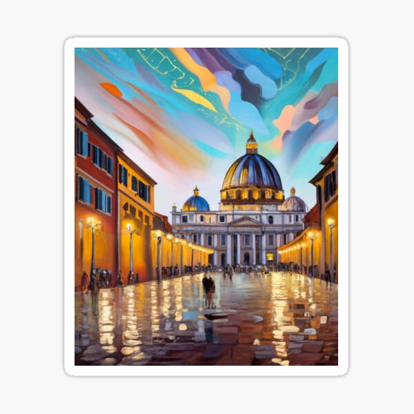 Item preview, Streets of Rome designed and sold by ArtsDestination.