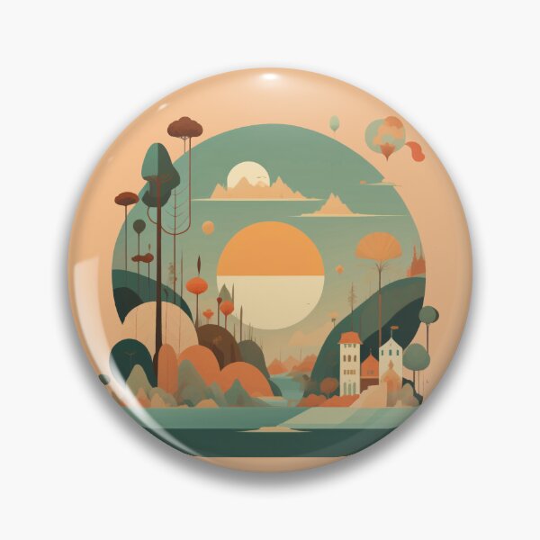 Item preview, Village in an Enchanted Forest designed and sold by XikilloconX.