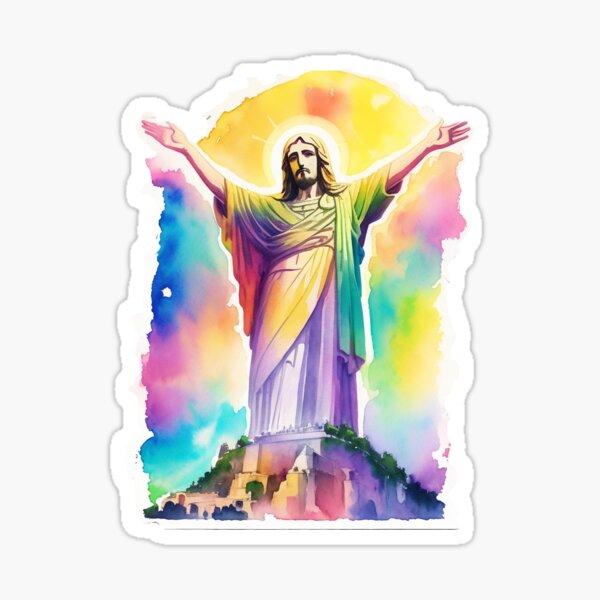 Artikel-Vorschau von Christus der Erlöser - Denkmal auf dem Berg, Rio de Janeiro, Brasilien,, designt und verkauft von desinganddecor.