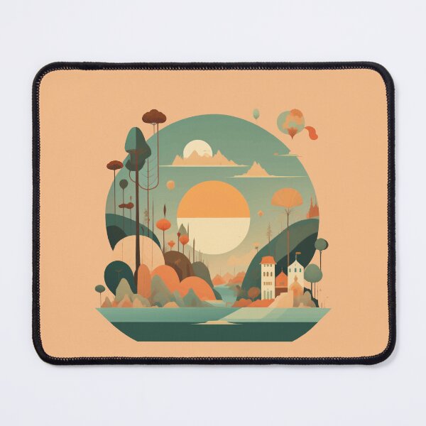 Item preview, Village in an Enchanted Forest designed and sold by XikilloconX.