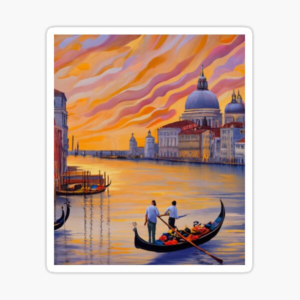 Item preview, On the Grand Canal in Venice designed and sold by ArtsDestination.