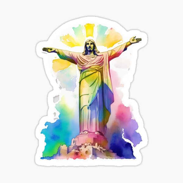 Artikel-Vorschau von Christus der Erlöser - Denkmal auf dem Berg, Rio de Janeiro, Brasilien,, designt und verkauft von desinganddecor.