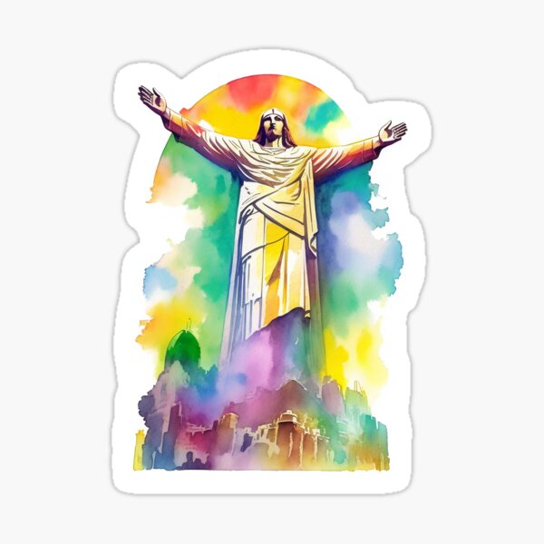 Artikel-Vorschau von Christus der Erlöser - Denkmal auf dem Berg, Rio de Janeiro, Brasilien,, designt und verkauft von desinganddecor.