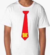 DK Tie - Donkey Kong Tie T-Shirt Long T-Shirt
