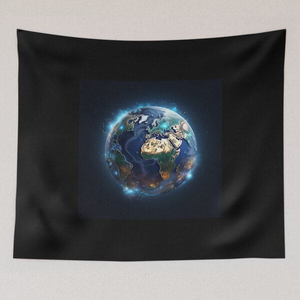 Item preview, Glowing Earth Planet designed and sold by FireFXStudio.