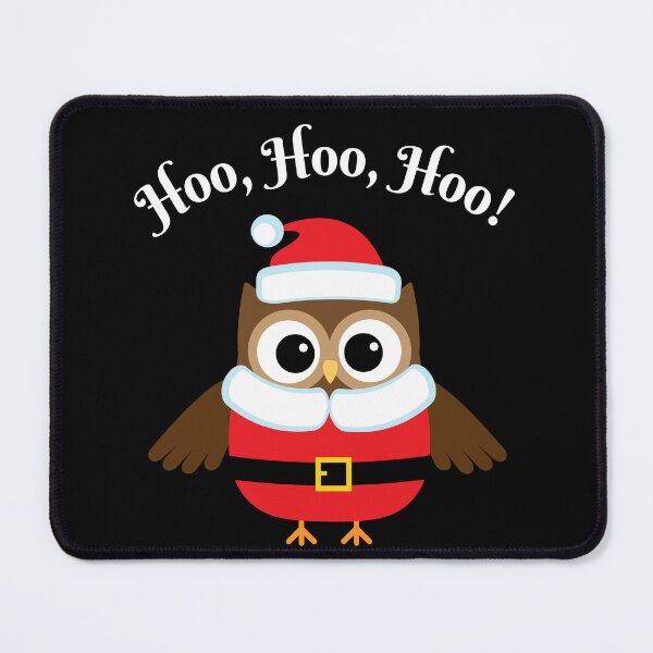 Item preview, Hoo, Hoo, Hoo Christmas Santa Owl designed and sold by AStar17.