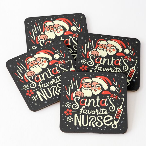 Item preview, Santa's Favorite Nurse Christmas  designed and sold by ZingZone.