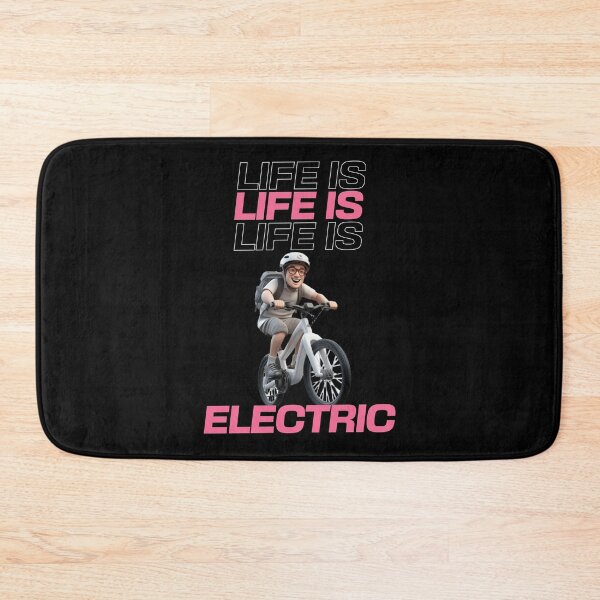 Item preview, Life is electric - Dirt biking - Gravel biking - E biking - Electric bike - ebikes - Electric bicycle designed and sold by JansenGS.