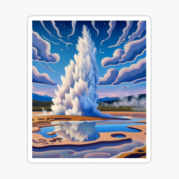 Item preview, Erupting geysers designed and sold by ArtsDestination.