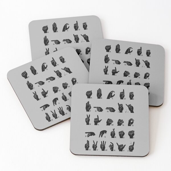 Item preview, ASL American Sign Language Alphabet I designed and sold by Lemon Pepper.