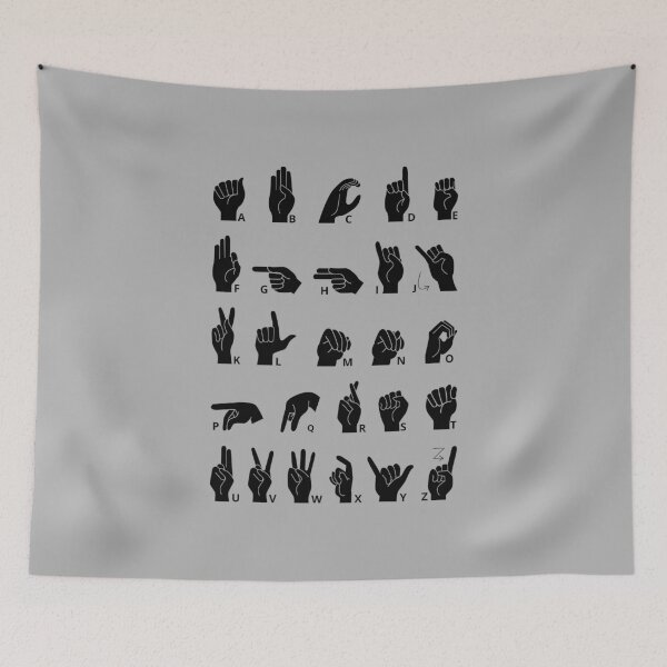 Item preview, ASL American Sign Language Alphabet I designed and sold by Lemon Pepper.