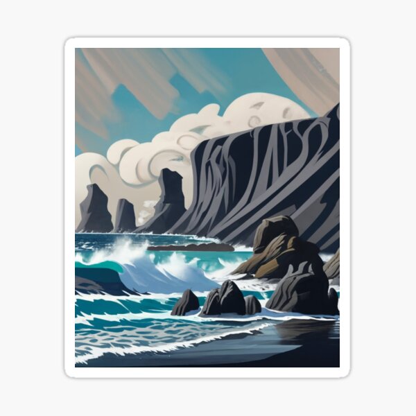 Item preview, Reynisfjara black sand beach designed and sold by ArtsDestination.