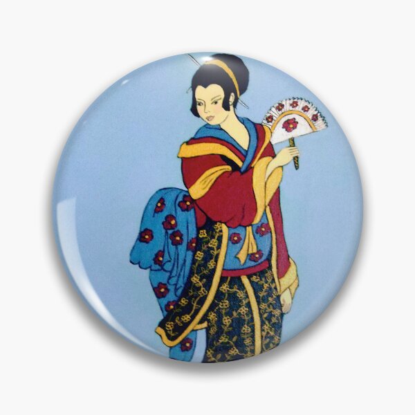 Item preview, Geisha with fan designed and sold by Shulie1.