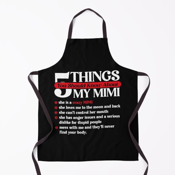 Item preview, 5 Things You Should Know About My MIMI - GRANDMA designed and sold by PerfectArt Shop.