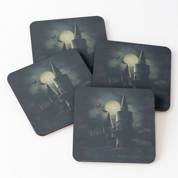 Item preview, Halloween Castle in the Dark designed and sold by LJArtworkDesign.