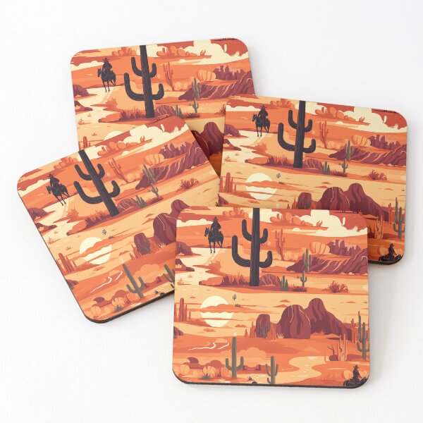 Item preview, Desert Cowboy print designed and sold by Inky-Spiration.