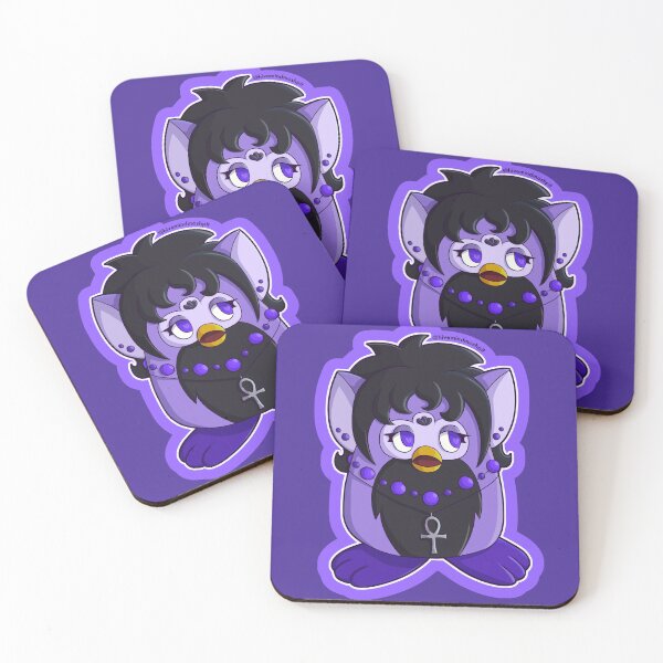 Item preview, Goth Furby designed and sold by hivemindmoshpit.