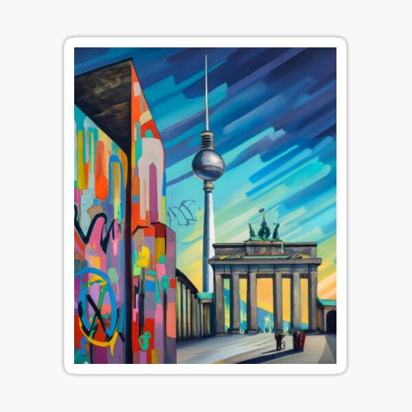 Item preview, Berlin, mix of old and new designed and sold by ArtsDestination.