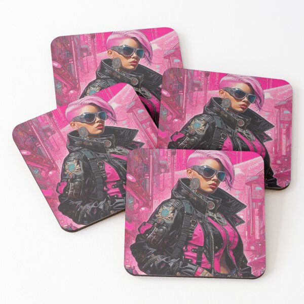 Item preview, Pink Merc - Cyber City Character concept designed and sold by Delerat7.