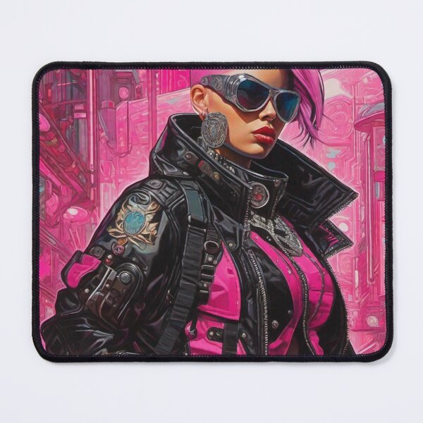 Item preview, Pink Merc - Cyber City Character concept designed and sold by Delerat7.