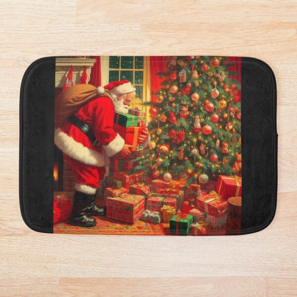 Item preview, Merry Christmas Santa with presents  designed and sold by SeeingBeyond.