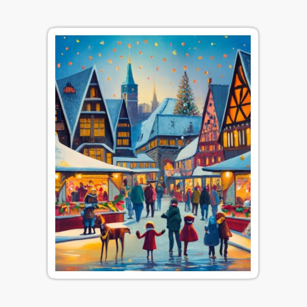 Item preview, Christmas market in Nuremberg designed and sold by ArtsDestination.
