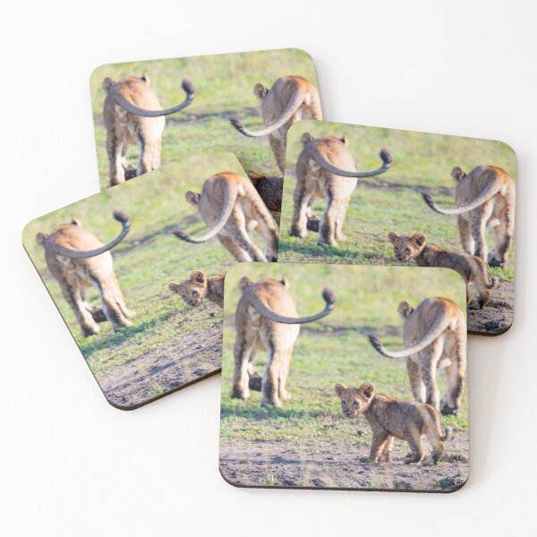 Item preview, Lion Cub Following the Pride designed and sold by Lee Wilson.