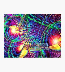 rebirth--the web of light Photographic Print