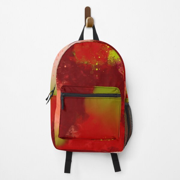 Item preview, Burgundy Romance - Red Orange Green Abstract designed and sold by Joey Santiago.