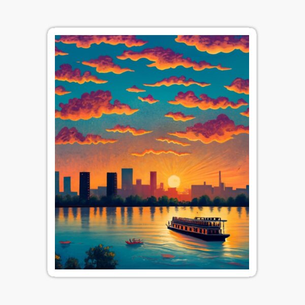 Item preview, Twilight on the Mississippi designed and sold by ArtsDestination.