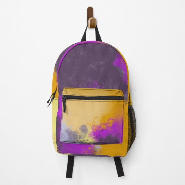Item preview, Indian Summer - Violet Yellow Orange Abstract designed and sold by Joey Santiago.