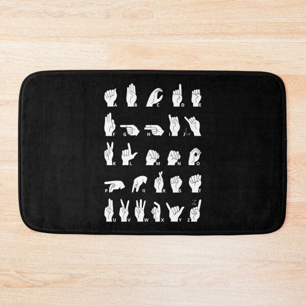 Item preview, ASL American Sign Language Alphabet II designed and sold by Lemon Pepper.