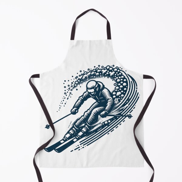Item preview, Mogul Skiing with snow trails designed and sold by ElLocoMus.